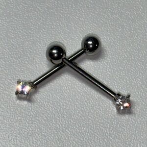 14g Nipple Barbells